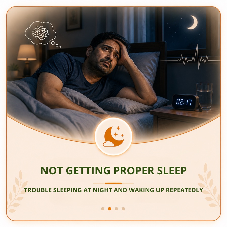 Trouble sleeping